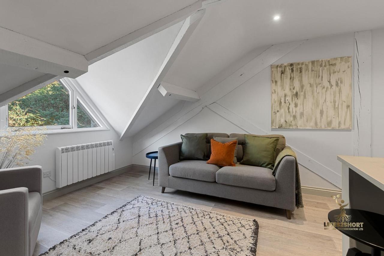 Luxe Courtyard Apartment For 4 Near Exeter City Centre Eksteriør billede